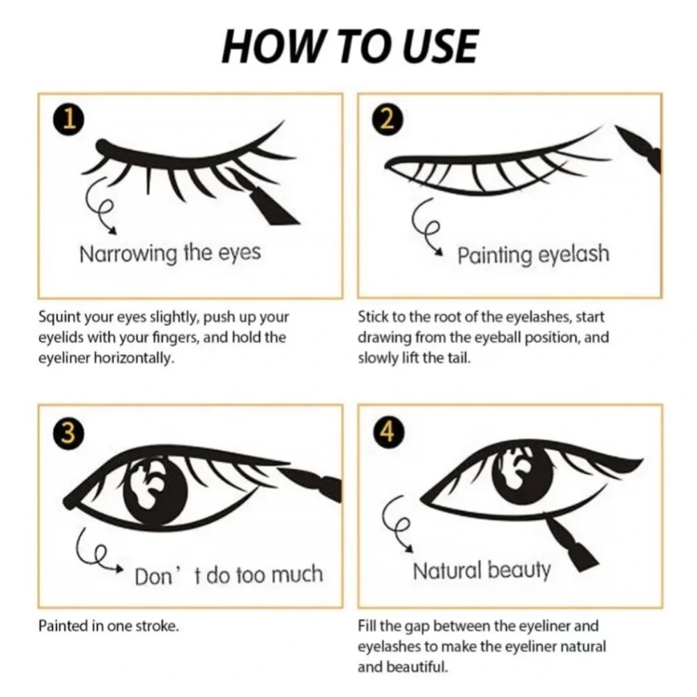 Liquid Eyeliner Pen - Dark Brown